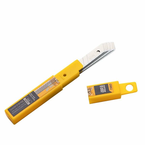 Deli Tools Cutter 9mm 10 pcs blade head Deli Tools EDL-DP092 (silver) 027137 έως και 12 άτοκες δόσεις