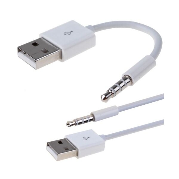 Καλώδιο USB σε 3.5mm Ήχου, DeTech, 10сm - 18238