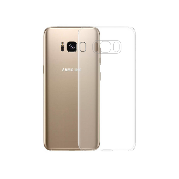 Θήκη σιλικόνης No brand, για το Samsung Galaxy S8 Plus, Διαφανής - 51619