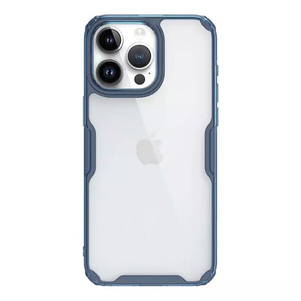 Nillkin Husa pentru iPhone 15 Pro - Nillkin Nature TPU Case - Blue 6902048265844 έως 12 άτοκες Δόσεις