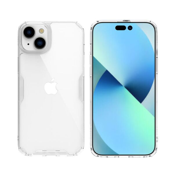 Nillkin Husa pentru iPhone 15 Plus - Nillkin Nature TPU Case - Transparent 6902048265851 έως 12 άτοκες Δόσεις