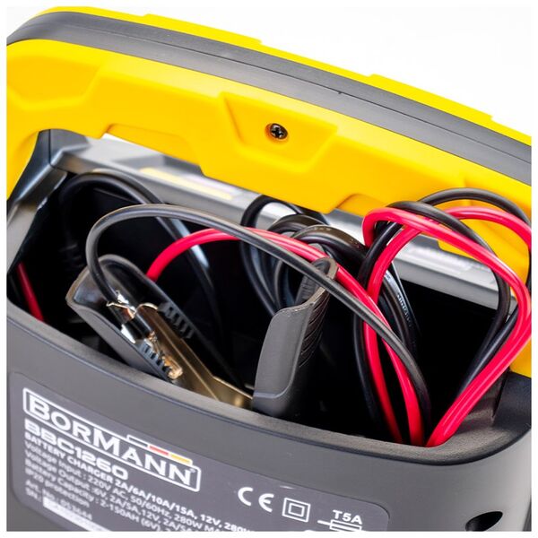 Bormann Lite Bbc1260 Φορτιστης Αυτοματος 2a/6a/10a/15a, 12v, 280w 053644 έως 12 Άτοκες Δόσεις