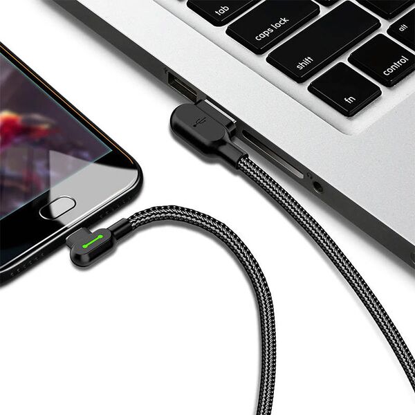 Mcdodo USB to USB-C cable Mcdodo CA-5280 LED, 1.2m (black) 039519 6921002652810 CA-5281 έως και 12 άτοκες δόσεις