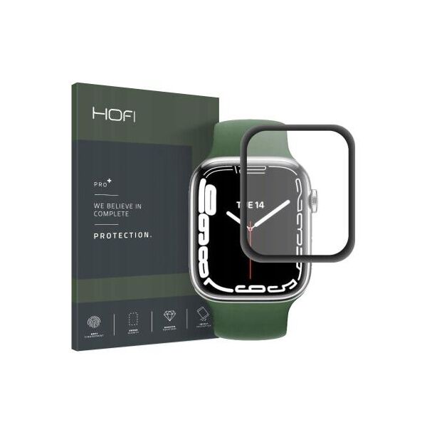 Hybrid Nano Glass Hofi Premium Pro+ Apple Watch 7/ 8 41mm Μαύρο (1 τεμ.) 9589046918445 9589046918445 έως και 12 άτοκες δόσεις