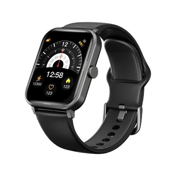 Smartwatch QCY GTS S2 1.85'' Μαύρο 6957141407950 6957141407950 έως και 12 άτοκες δόσεις