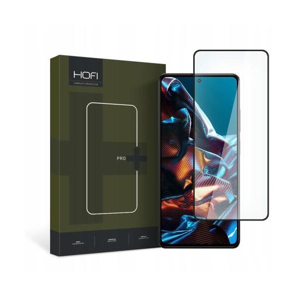 Tempered Glass Full Face Hofi Premium Pro+ Xiaomi Poco X5 Pro 5G/ Redmi Note 12 Pro 5G Μαύρο (1 τεμ.) 9490713932933 9490713932933 έως και 12 άτοκες δόσεις