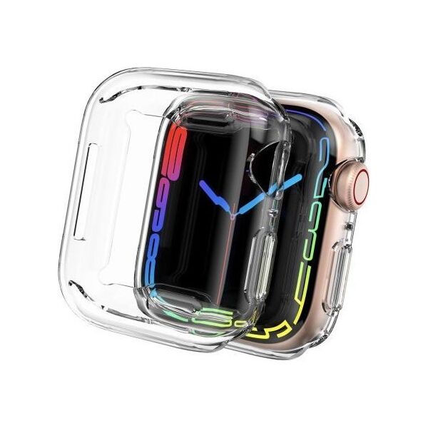 Θήκη TPU Ahastyle WA05 Premium Apple Watch 7 45mm Διάφανο (2 τεμ.) X002J05N8A X002J05N8A έως και 12 άτοκες δόσεις