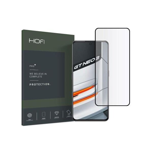 Tempered Glass Full Face Hofi Premium Pro+ Realme GT Neo 3 5G Μαύρο (1 τεμ.) 9589046921773 9589046921773 έως και 12 άτοκες δόσεις