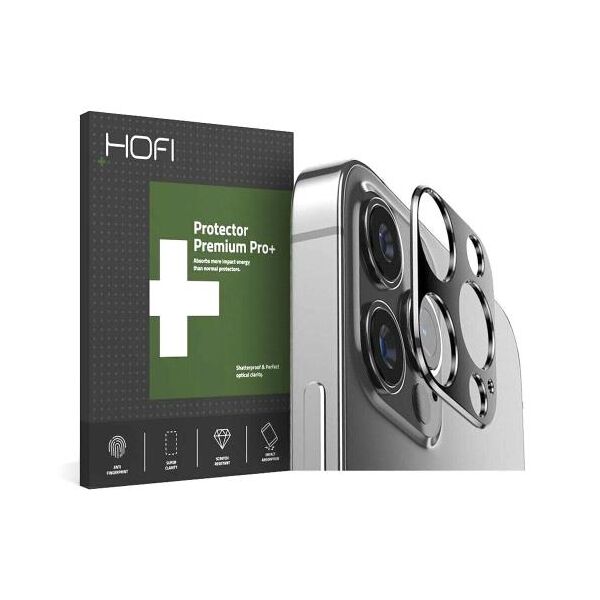 Μεταλλικό Προστατευτικό Κάλυμμα Κάμερας Hofi Premium Pro+ Apple iPhone 12 Pro Metal Styling Μαύρο 6216990208614 6216990208614 έως και 12 άτοκες δόσεις