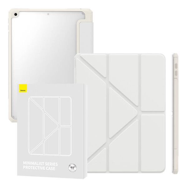 Baseus Baseus Minimalist Series IPad 10.2" protective case (white) 047059  P40112502211-02 έως και 12 άτοκες δόσεις 6932172630959