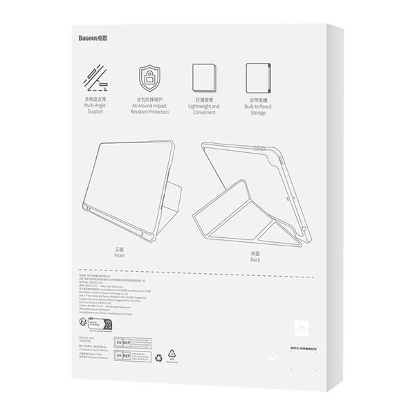 Baseus Baseus Minimalist Series IPad 10.2" protective case (white) 047059  P40112502211-02 έως και 12 άτοκες δόσεις 6932172630959