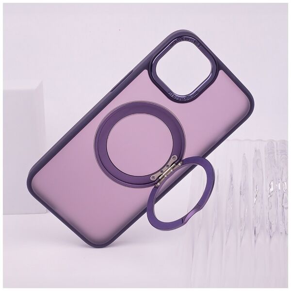 Mag Ring Rotating case for iPhone 13 6,1&quot; purple