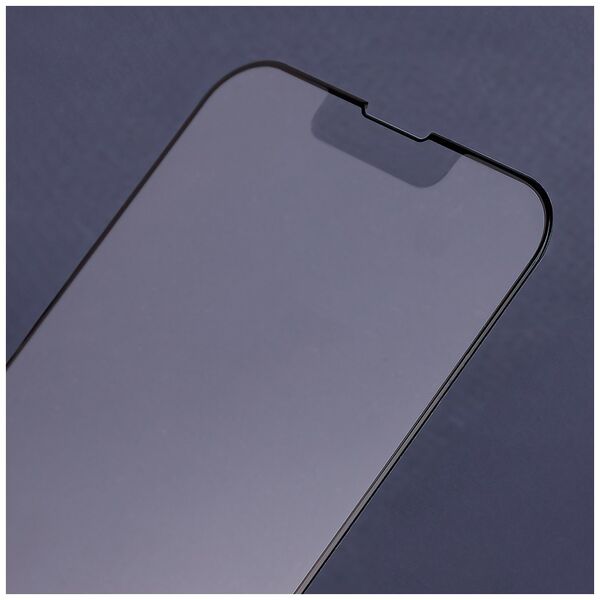 Tempered glass 6D matte for Realme C53 4G black frame