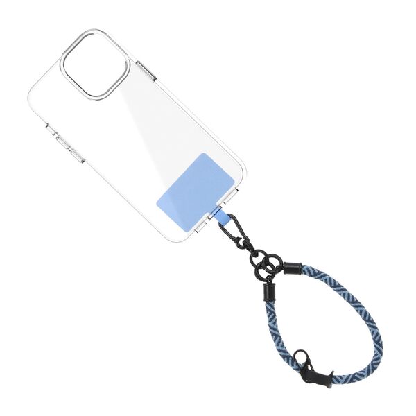 Universal wrist strap blue