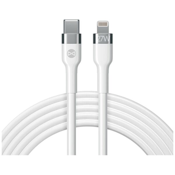 Forever Flexible MFi cable USB-C - Lightning 1,0 m 27W white