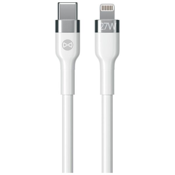 Forever Flexible MFi cable USB-C - Lightning 1,0 m 27W white