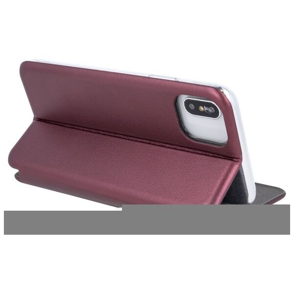 Smart Diva case for Samsung Galaxy S21 FE 5G burgundy