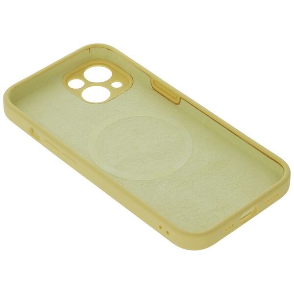 Mag Invisible case for iPhone 14 Pro 6,1&quot; pastel yellow