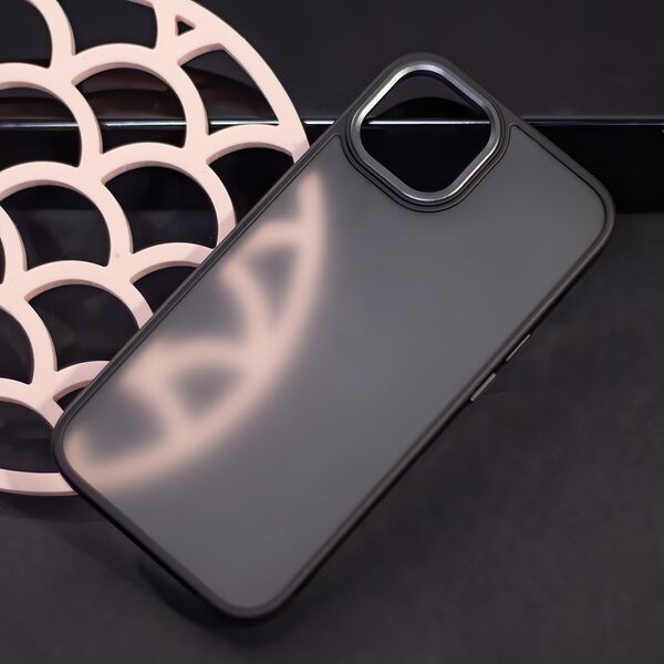 Satin Matt case for iPhone XR black