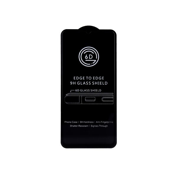 Tempered glass 6D for iPhone 13 Mini 5,4'' black frame