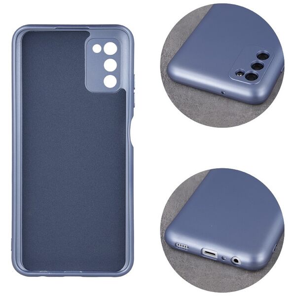 Metallic case for iPhone 13 6,1&quot; light blue