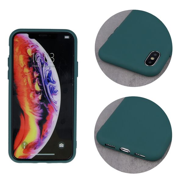 Silicon case for iPhone 7 / 8 / SE 2020 / SE 2022 forest green