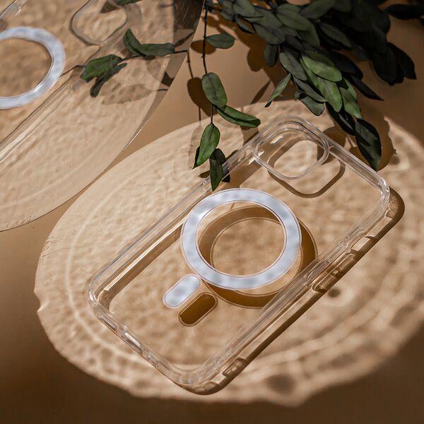 Anti Shock 1,5 mm Mag case for iPhone 12 6,1&quot; transparent