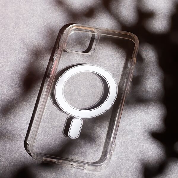 Anti Shock 1,5 mm Mag case for iPhone 12 6,1&quot; transparent