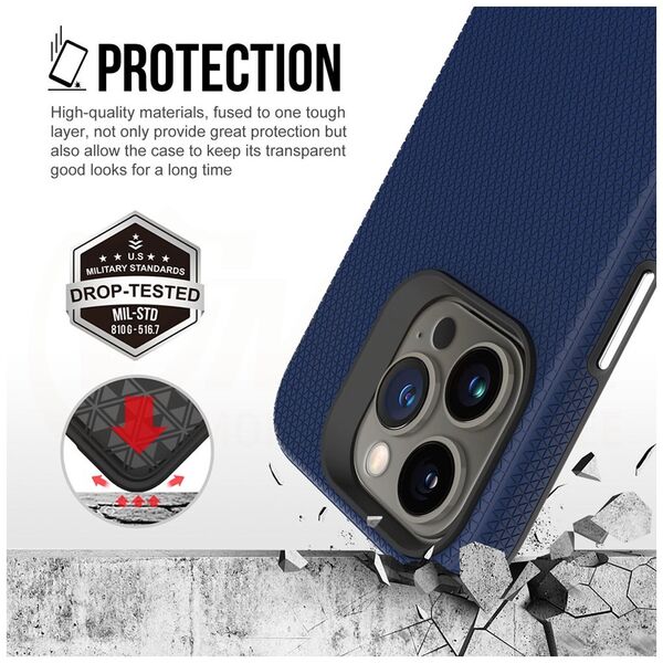 Vmax Triangle Case for iPhone 13 Pro 6,1&quot; navy blue