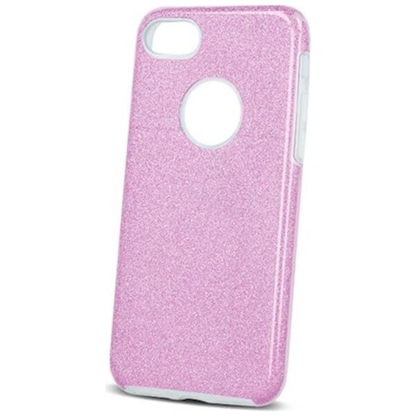 Glitter 3in1 case for Xiaomi Redmi Note 12 4G pink