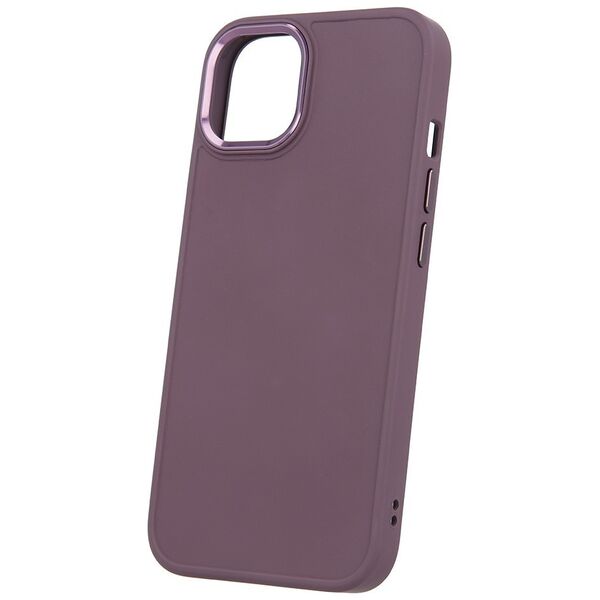 Satin case for iPhone 14 6,1&quot; burgundy