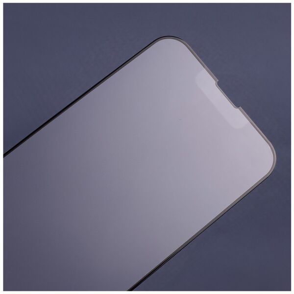 Tempered glass 6D matte for Xiaomi Redmi 10C / 12C / Poco C40 black frame