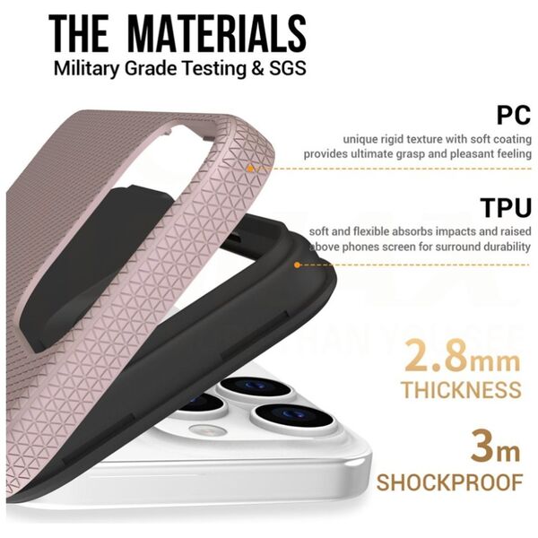 Vmax Triangle Case for Samsung Galaxy S24 rose gold