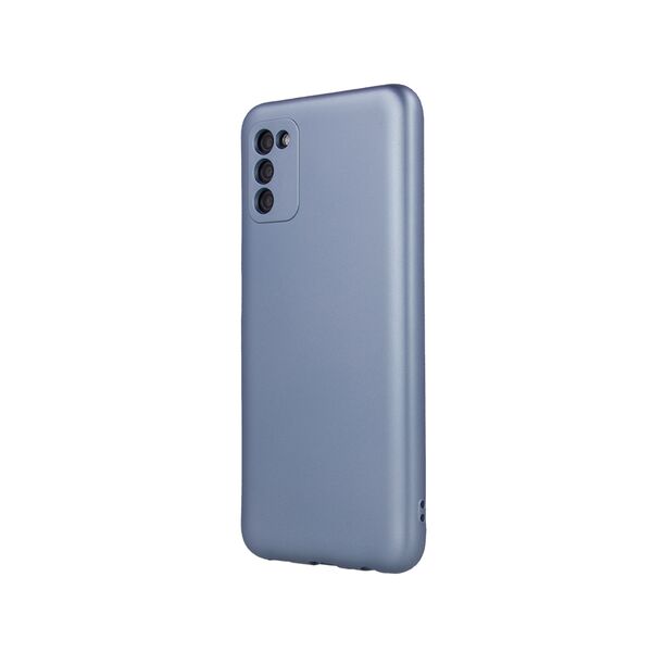 Metallic case for Samsung Galaxy A35 5G light blue