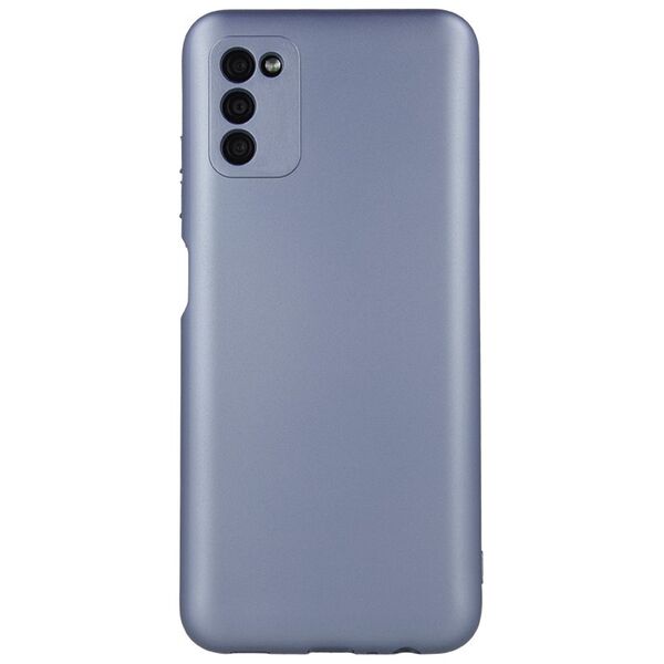 Metallic case for Samsung Galaxy A35 5G light blue