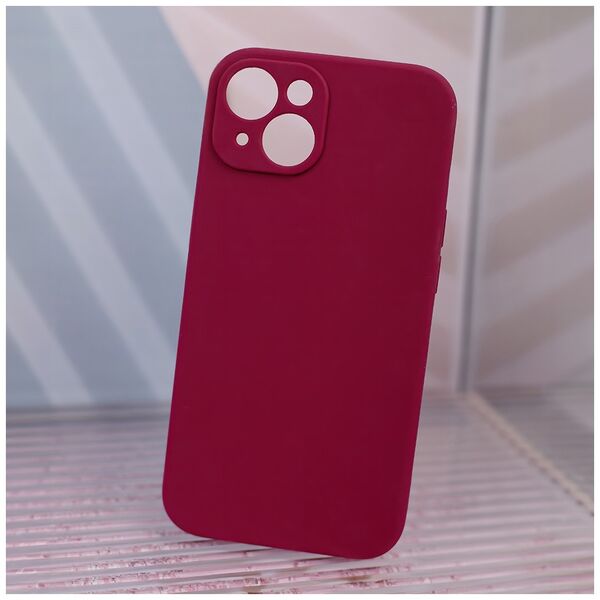 Mag Invisible case for iPhone 15 6,1&quot;  burgundy