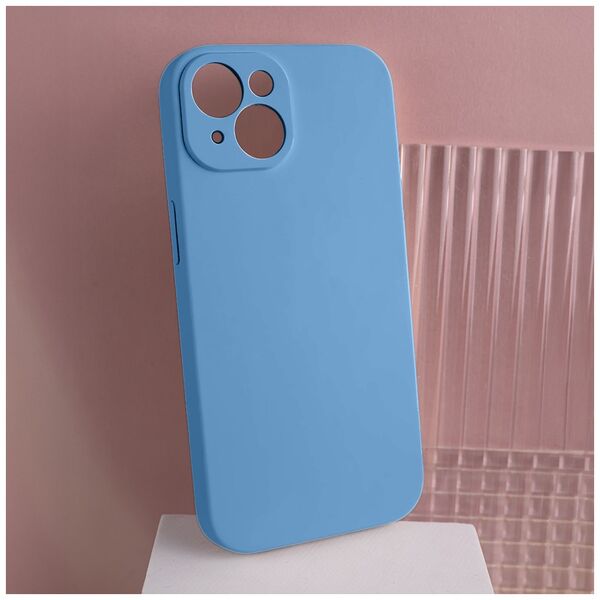 Solid Silicon case for Samsung Galaxy S23 FE light blue