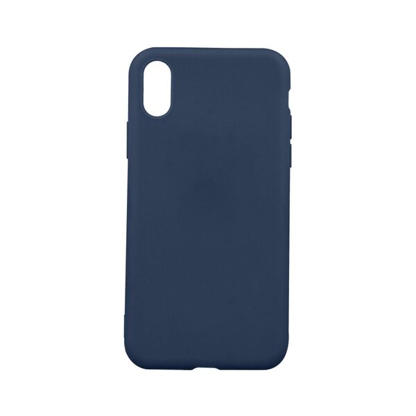 Matt TPU case for Motorola Moto G84 dark blue