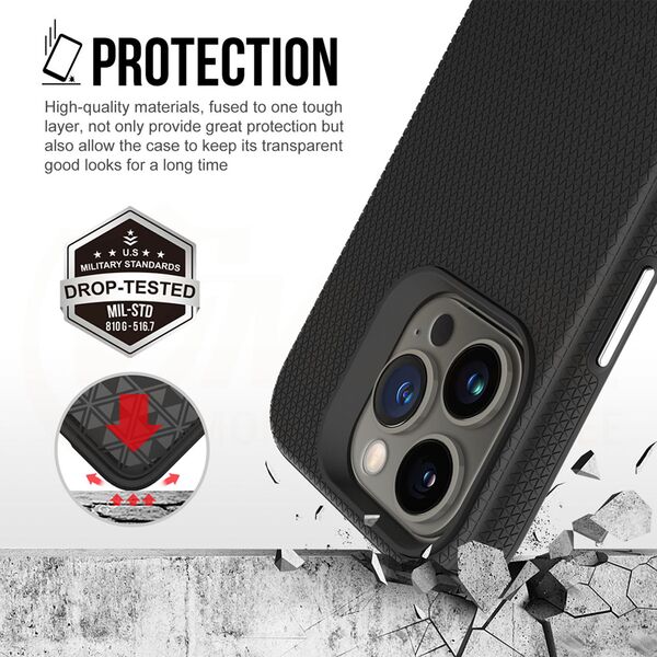 Vmax Triangle Case for Samsung Galaxy S23 FE black