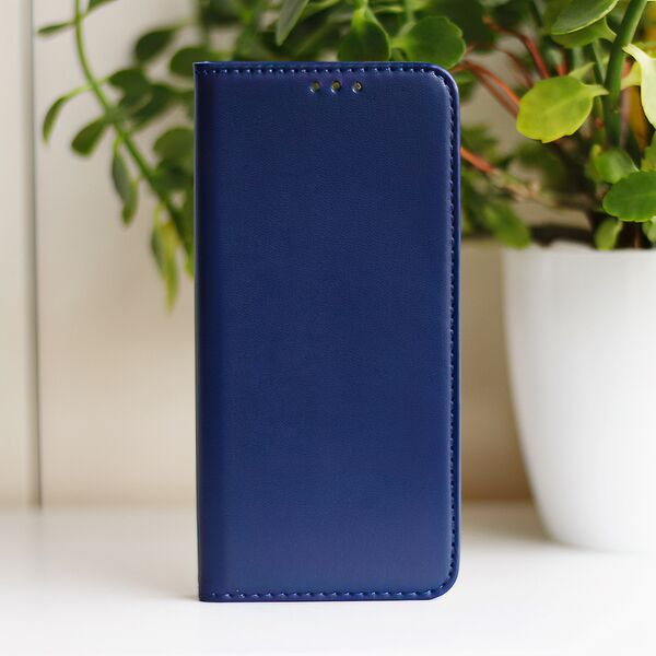 Smart Magnetic case for Honor Magic 6 Lite / Honor X50 5G navy blue