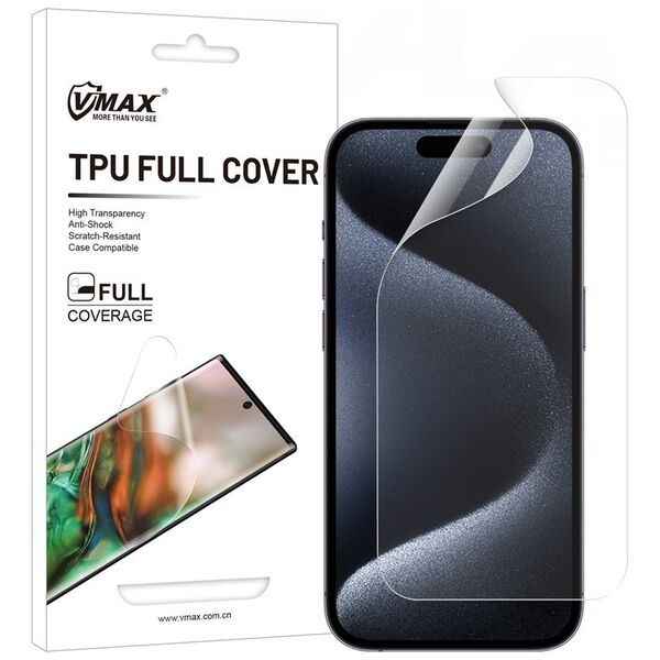 Vmax protective film invisble TPU film - full coverage for iPhone 14 Pro Max 6,7&quot;