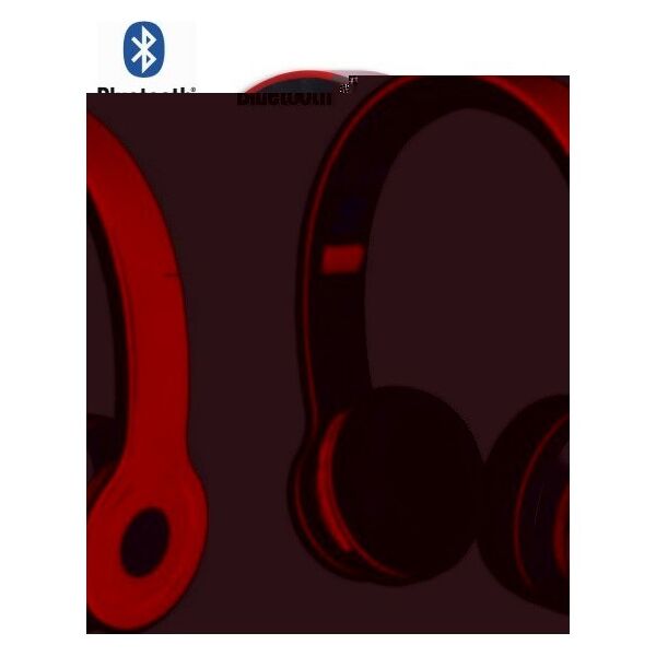 Rebeltec Bluetooth headphones Crystal red