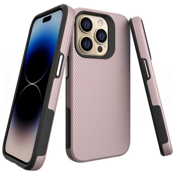 Vmax Triangle Case for Samsung Galaxy S24 Plus rose gold