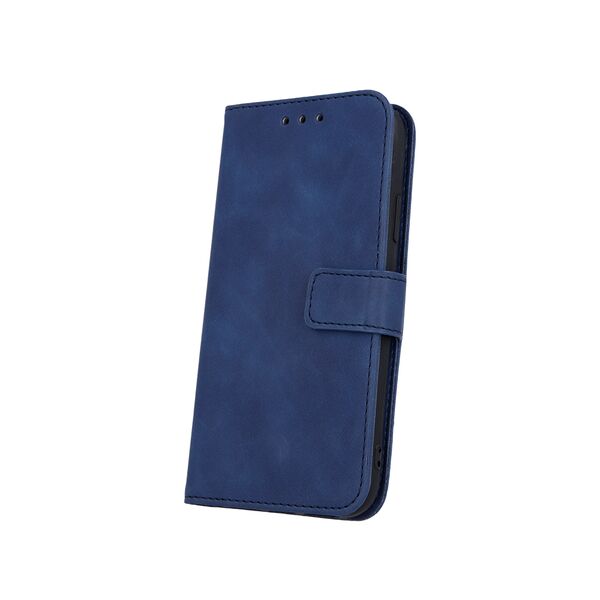 Smart Velvet case for Motorola Moto E22 navy blue