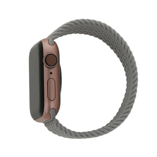 Elastic band L for Apple Watch 38/40/41 mm length 155 mm light gray