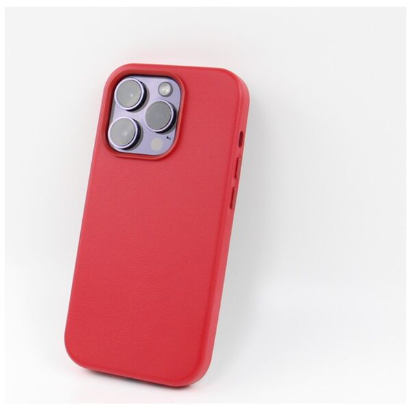 Mag Leather case for do iPhone 15 Pro 6,1&quot; red 5907457734159