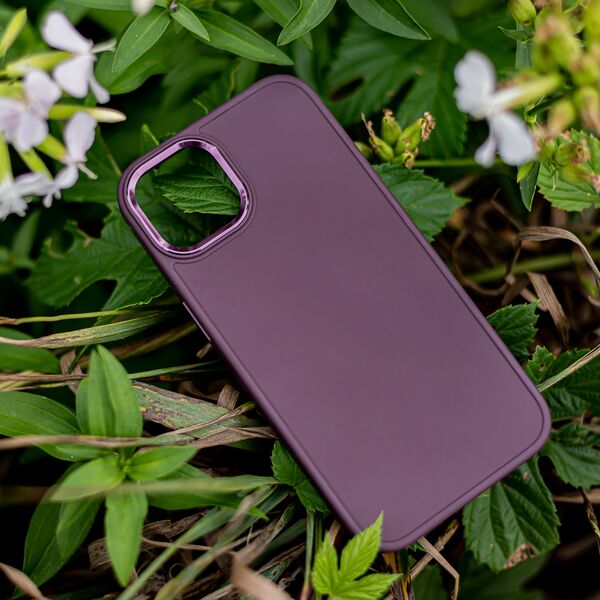 Satin case for Xiaomi Note 13 Pro 4G burgundy 5907457747340