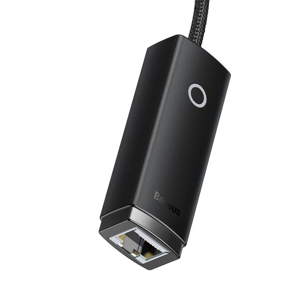 Network adapter Baseus Lite, Type-C to RJ45, 1000Mbps, Black - 40387 έως 12 άτοκες Δόσεις