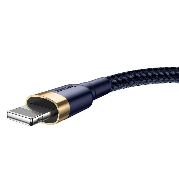 Data cable Baseus Cafule, Lightning, 1.0m, Blue - 40477 έως 12 άτοκες Δόσεις