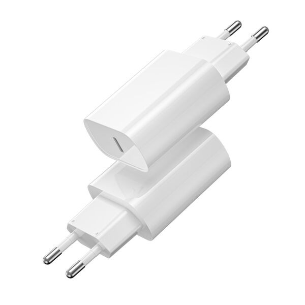 WIWU wall charger Wi-U001 PD 20W 1x USB-C white 6936686412469